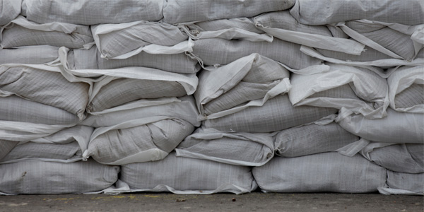 Sandbags Shipped Bags Of Sand Sandbag Wall